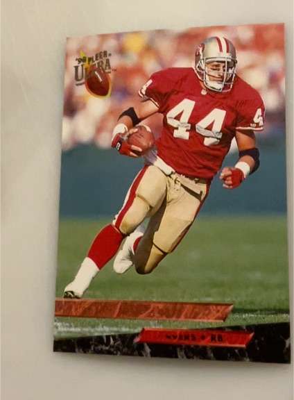 1993 Fleer Ultra #436 Tom Rathman — front