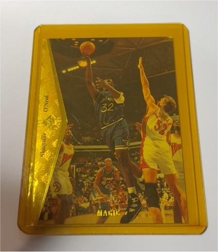 1996-97 Upper Deck SP #96 Shaquille O'Neal — front