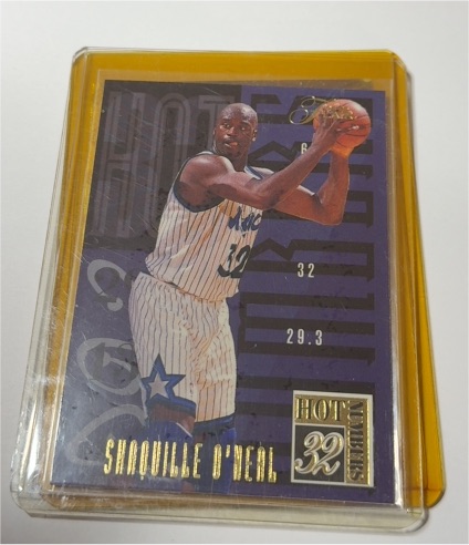 1994-95 Flair Hot Numbers #12 Shaquille O'Neal — front