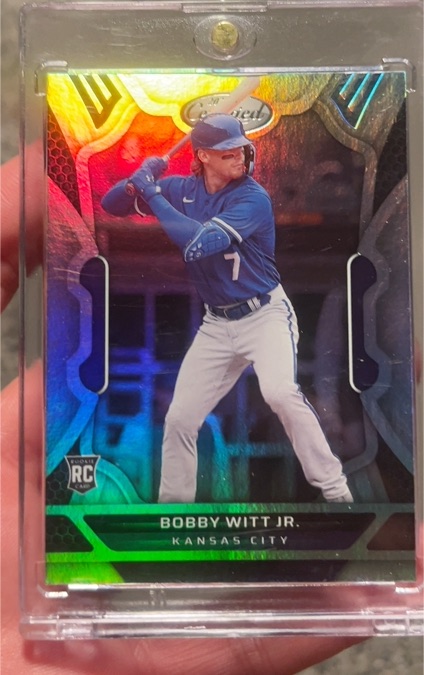 2022 Panini Chronicles Certified #32 Bobby Witt Jr. — front