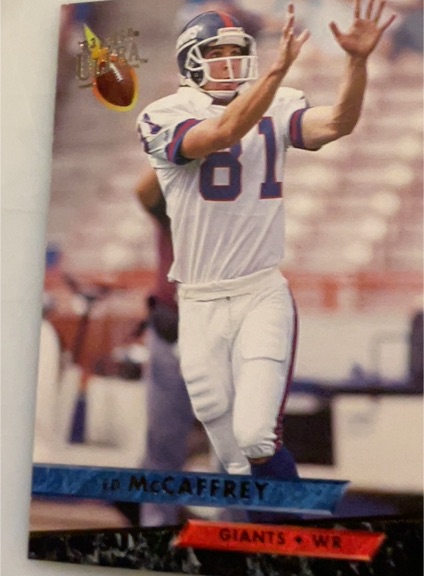 1993 Fleer Ultra #326 Ed McCaffrey — front