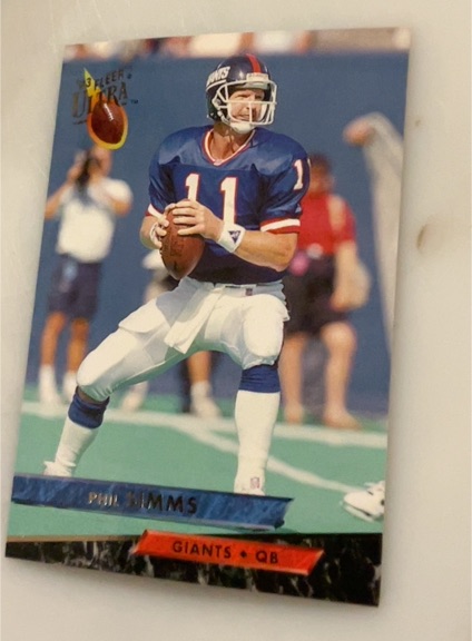 1993 Fleer Ultra #330 Phil Simms — front