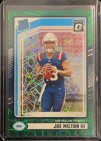 2024 Panini Donruss Optic #319 Joe Milton III — front