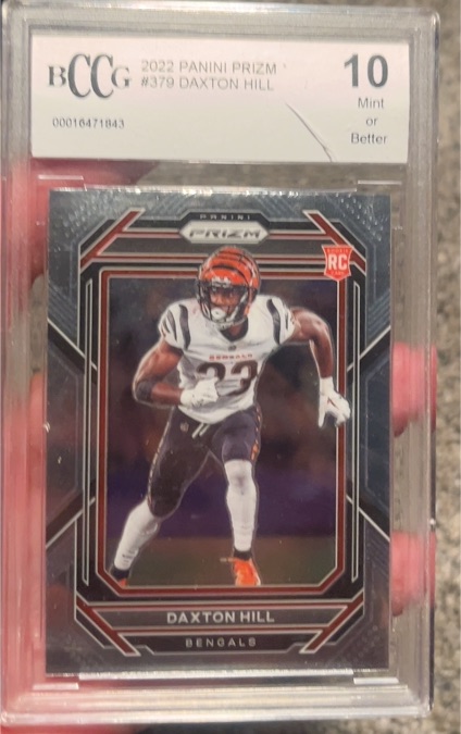 2022 Panini Prizm #379 Daxton Hill — front