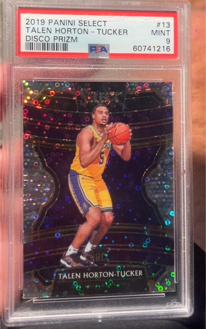 2019 Panini Select #13 Talen Horton-Tucker — front