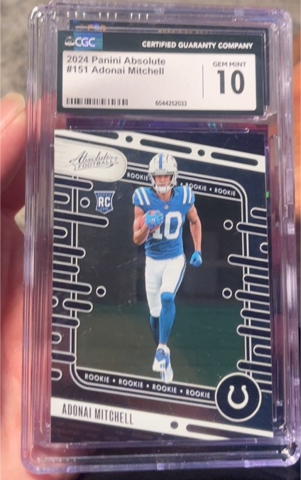 2024 Panini Absolute #151 Adonai Mitchell — front