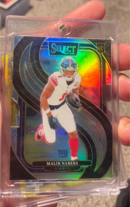 2024 Panini Select #116 Malik Nabers — front