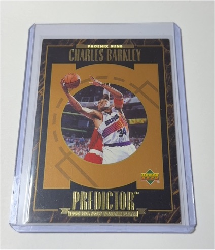 1995-96 Upper Deck Predictor MVP Redemption #R7 Charles Barkley — front