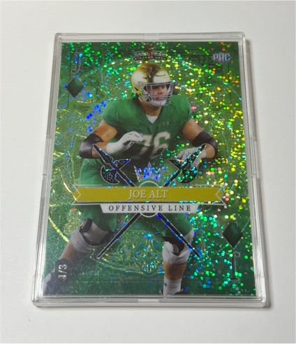 2023 Wild Card Stacked Deck 5 Card Draw #SD-JA Joe Alt — front