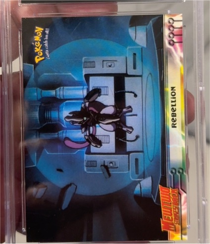 1999 Topps Pokemon The First Movie #8 Mewtwo Rebellion — front