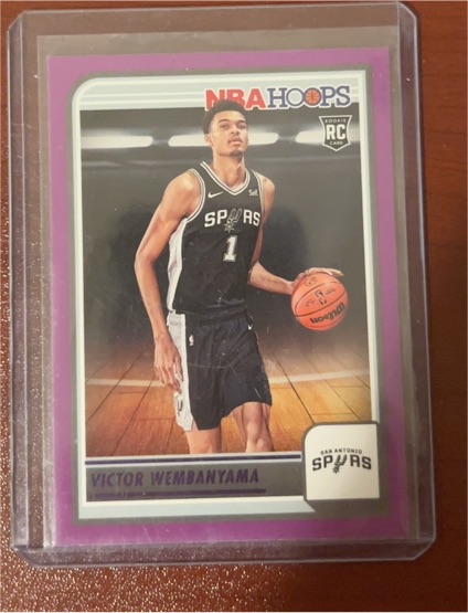 2023-24 Panini NBA Hoops #277 Victor Wembanyama — front