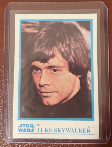 1984 Star Wars Kellogg's #1 Luke Skywalker — front