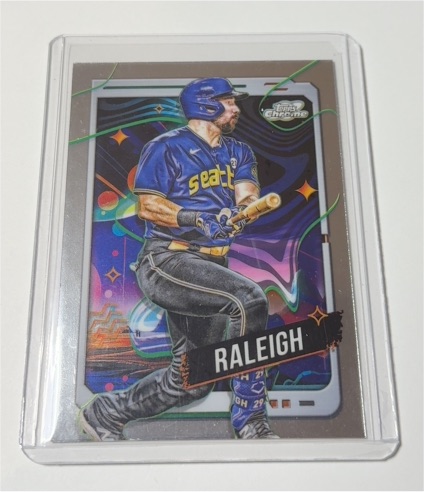2024 Topps Cosmic Chrome #167 Cal Raleigh — front