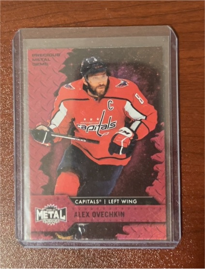 2020-21 Skybox Metal Universe #8 Alex Ovechkin — front