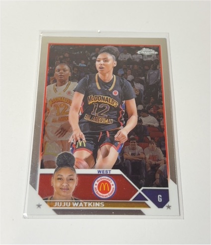 2023 Topps Chrome McDonald's All American #45 Juju Watkins — front