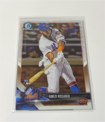 2018 Bowman Chrome #11 Amed Rosario — front