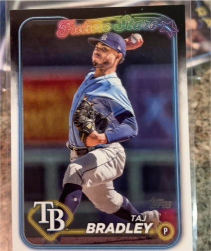 2024 Topps Series 2 #589 Taj Bradley — front