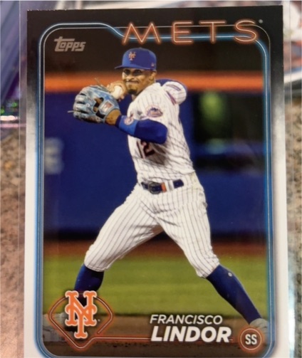2024 Topps Series 2 #650 Francisco Lindor — front
