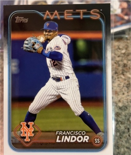 2024 Topps Series 2 #650 Francisco Lindor — front