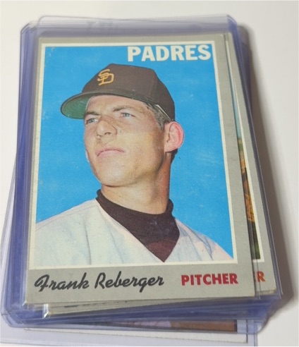 1970 Topps #103 Frank Reberger — front