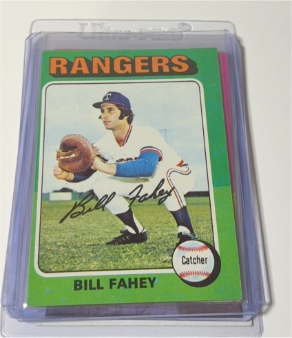 1975 Topps #644 Bill Fahey — front