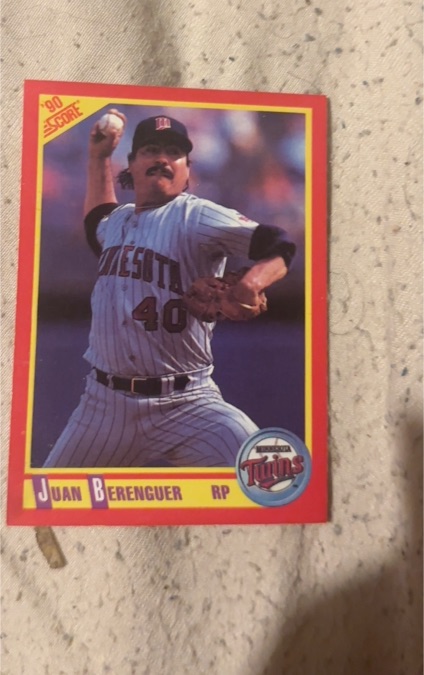1990 Score #223 Juan Berenguer — front