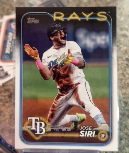 2024 Topps #436 Jose Siri — front