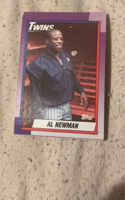 1990 Topps #19 Al Newman — front
