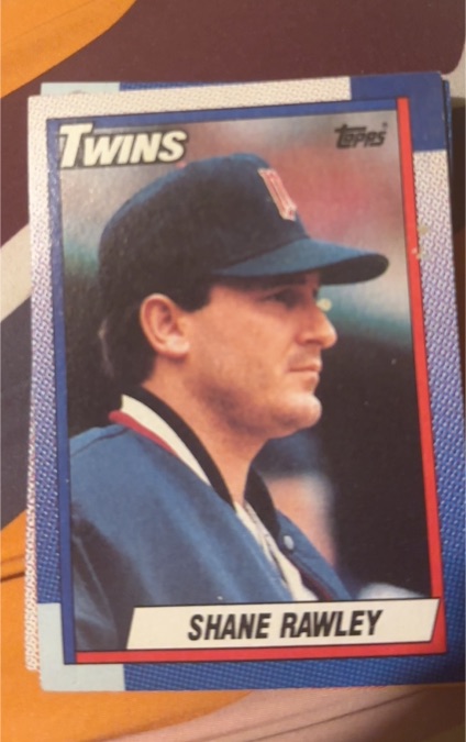 1990 Topps #101 Shane Rawley Minnesota Twins — front