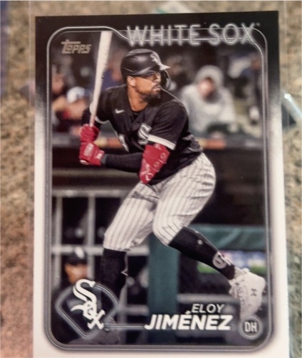 2024 Topps #420 Eloy Jiménez Chicago White Sox — front