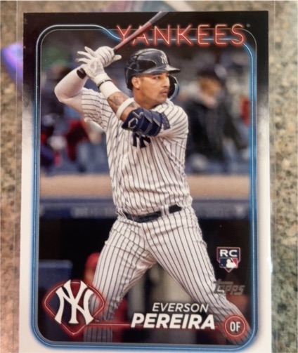 2024 Topps #461 Everson Pereira — front