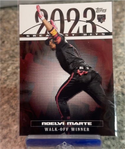 2024 Topps Series 1 2023 Greatest Hits #23GH-30 Noelvi Marte — front