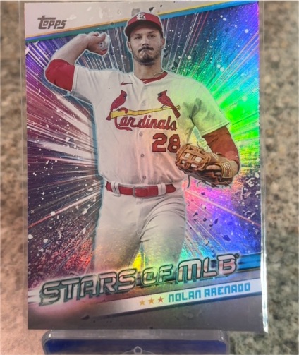 2024 Topps Stars of MLB Chrome #CSMLB-45 Nolan Arenado — front