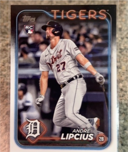 2024 Topps #509 Andre Lipcius — front
