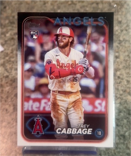 2024 Topps Series 1 #321 Trey Cabbage — front