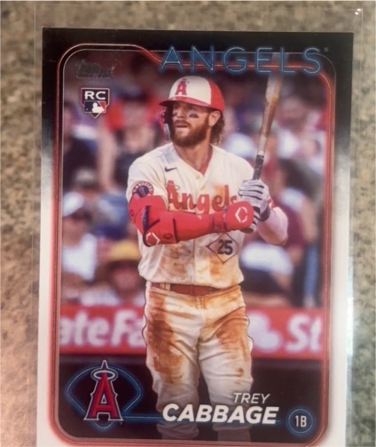 2024 Topps #321 Trey Cabbage — front