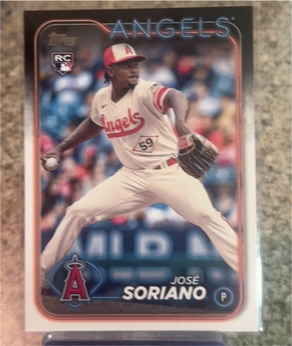 2024 Topps Series 1 #15 Jose Soriano — front