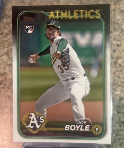2024 Topps Series 2 #443 Joe Boyle — front