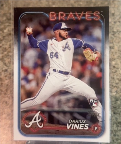 2024 Topps #197 Darius Vines — front