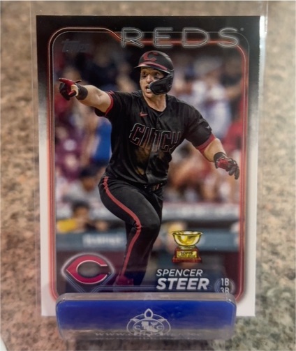 2024 Topps Series 2 #485 Spencer Steer — front