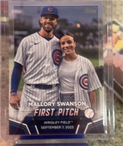 2024 Topps Series 2 #FP-3 Mallory Swanson First Pitch — front