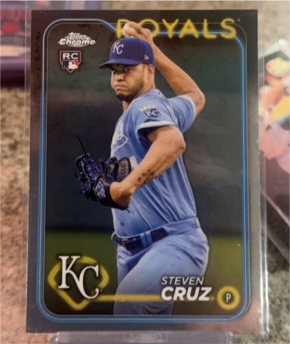 2024 Topps Chrome #187 Steven Cruz — front
