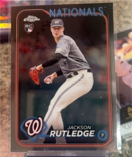 2024 Topps Chrome #42 Jackson Rutledge — front