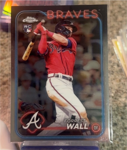 2024 Topps Chrome #176 Forrest Wall — front