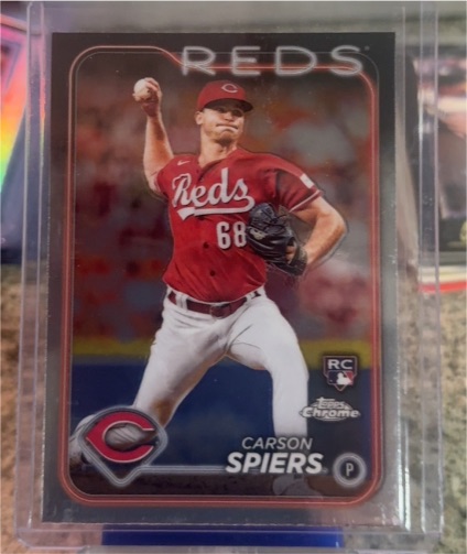 2024 Topps Chrome #167 Carson Spiers — front