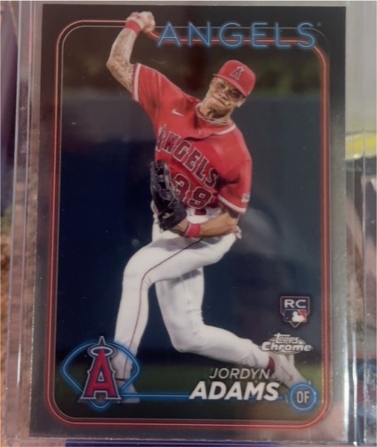 2024 Topps Chrome #145 Jordyn Adams — front