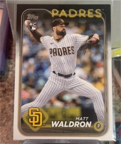 2024 Topps Series 1 #162 Matt Waldron — front