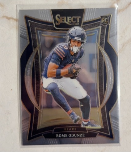 2024 Panini Select #3 Rome Odunze — front