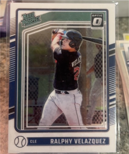 2024 Donruss Optic #108 Ralphy Velazquez — front