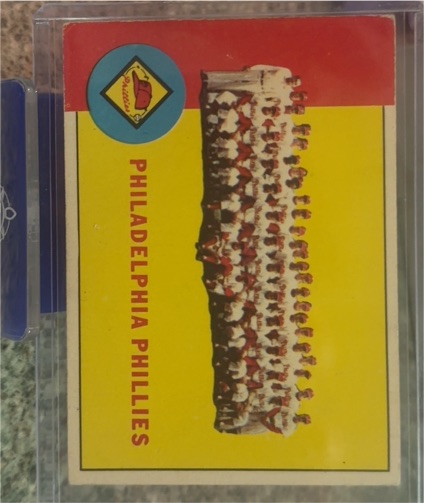 1963 Topps #13 Philadelphia Phillies Team — front